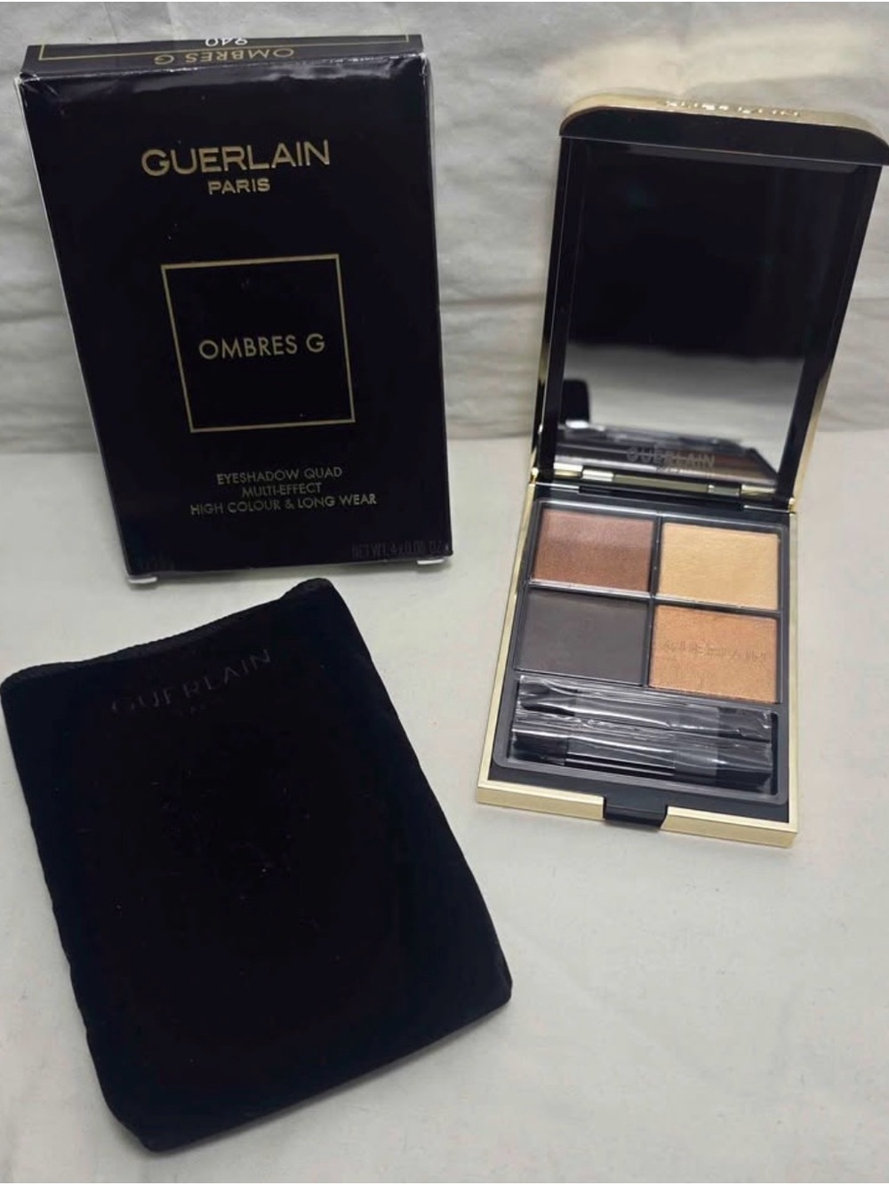 Guerlain Ombres G Eyeshadow Quad 940 Royal Jungle 0.2 oz New With Box
